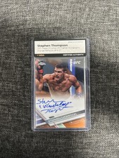 2017 Topps UFC Chrome MMA Cards 62