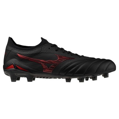 Mizuno Soccer Cleats MORELIA NEO 4 β beta JAPAN Black/Ruby Red