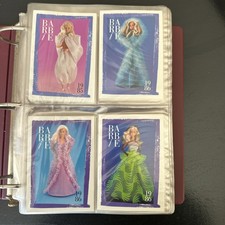 1990 And 1991 Barbie Trading Cards Complete Sets Plus Poster  