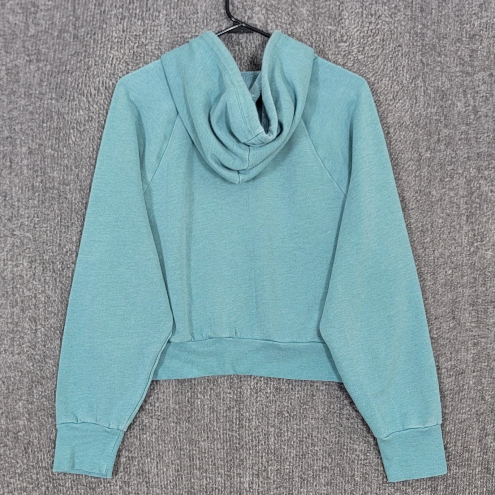 UNDERCOVER Felpa con cappuccio Victoria’s Secret On Point donna grande turchese ritagliata manica lunga