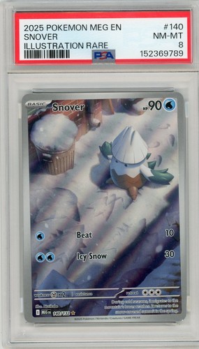 Snover graded PSA 8 for sale on eBay