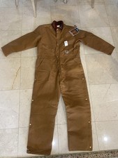 Carhartt Mens Insulated Duck Canvas Coverall Size 50 Tall R68QZR Quilted USA