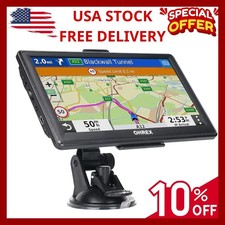 Semi Truck Gps Commercial Driver Big Rig Accessories Navigation System Trucker..