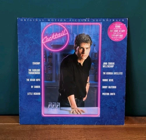 Cocktail - Original Motion Picture Soundtrack LP Vinyl Record 1988 Elektra EKT54