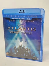 ATLANTIS The Lost Empire / Milo's Return 2-Movie NO Blu-Ray Collection DVD Only