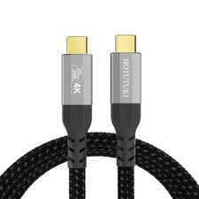 6.6FT/2m USB-C Cable Compatible Thunderbolt 4/3 20Gbps 100W PD Fast Charging