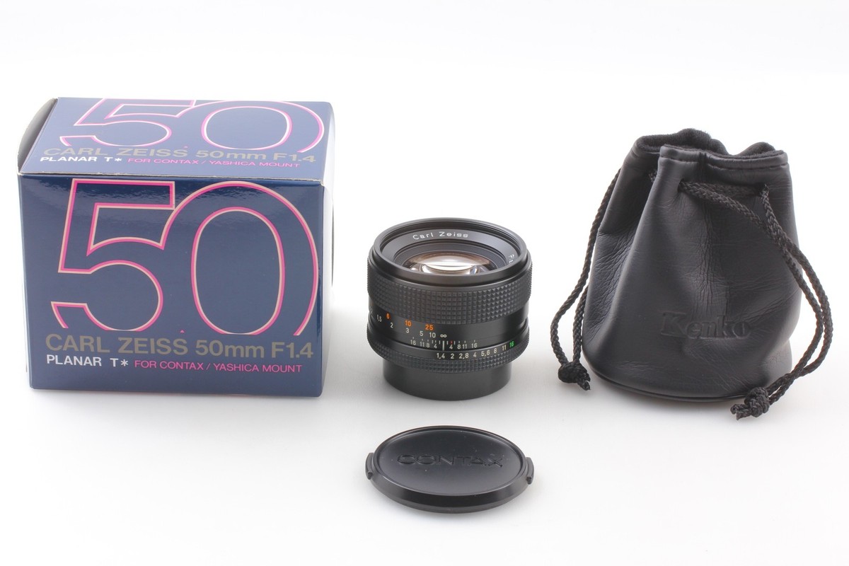 超美品　CONTAX Planar T* 50mm F1.4 MMJ Eマウント 銘玉】CONTAX Planar T＊ 50mm F1.4 MMJ 外観レビュー | 収差Love