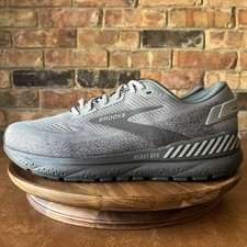 Brooks Beast GTS 24 Supportive Men's 14 Gray Running Walking Shoes Sneakers