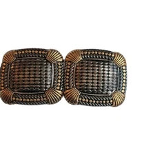 Vintage  Douglas Paquette Silver Tone Belt Buckle