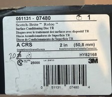 3m Automotive 7480 2 Coarse Scotch Brite Roloc Surface Conditioning Discs