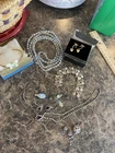 Vintage Wearable Costume Jewelry Lot Aurora Borealis Coro Opaline NOS
