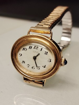 Damenuhr HMC H. Moser And Cie Vintage Damen vergoldet mechanisch Vintage