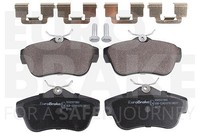 Eurobrake Bremsbelagsatz, Scheibenbremse Hinterachse U.A. FüR CitroËN, Fiat