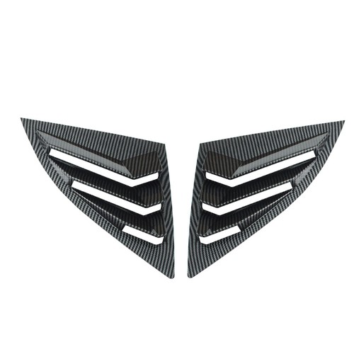 Carbon Look Rear Window Louver Shutter Cover Trim For Toyota Supra A90 2019-2025 - Bild 2 von 2