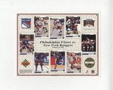 1991 Limited Edition Collector Series Sheets Kris King John Ogrodnick HOF 2u3