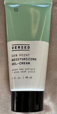 Versed Dew Point Moisturizing Gel Cream Green Tea Aloe 2 oz Sealed