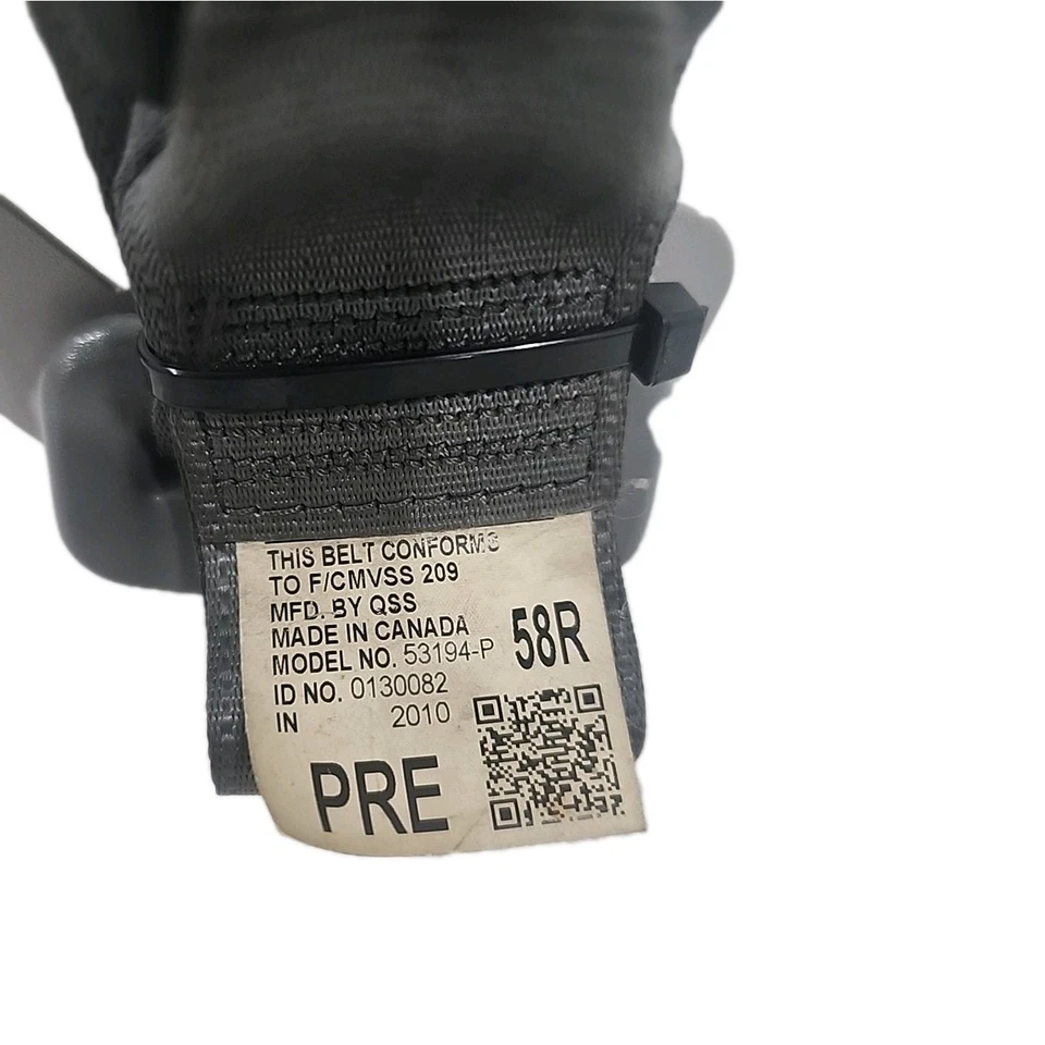 Retrator de cinto de segurança dianteiro direito Toyota Sienna 2011-2014 fabricante de equipamento original 53194-P58R - Imagem 2 de 4