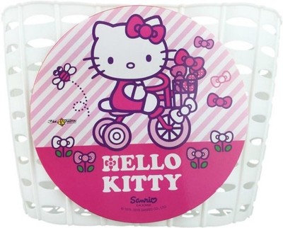 BIKE FASHION Kunststoff-Kinderkorb Hello Kitty