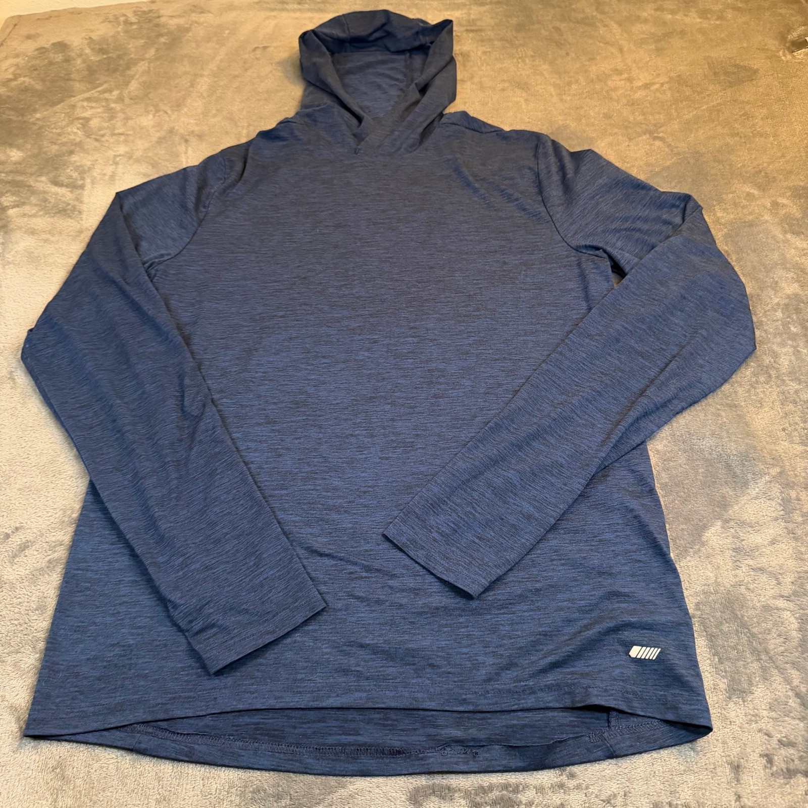 Amazon Essentials Navy Blue Space Dye Lightweight… - image 1