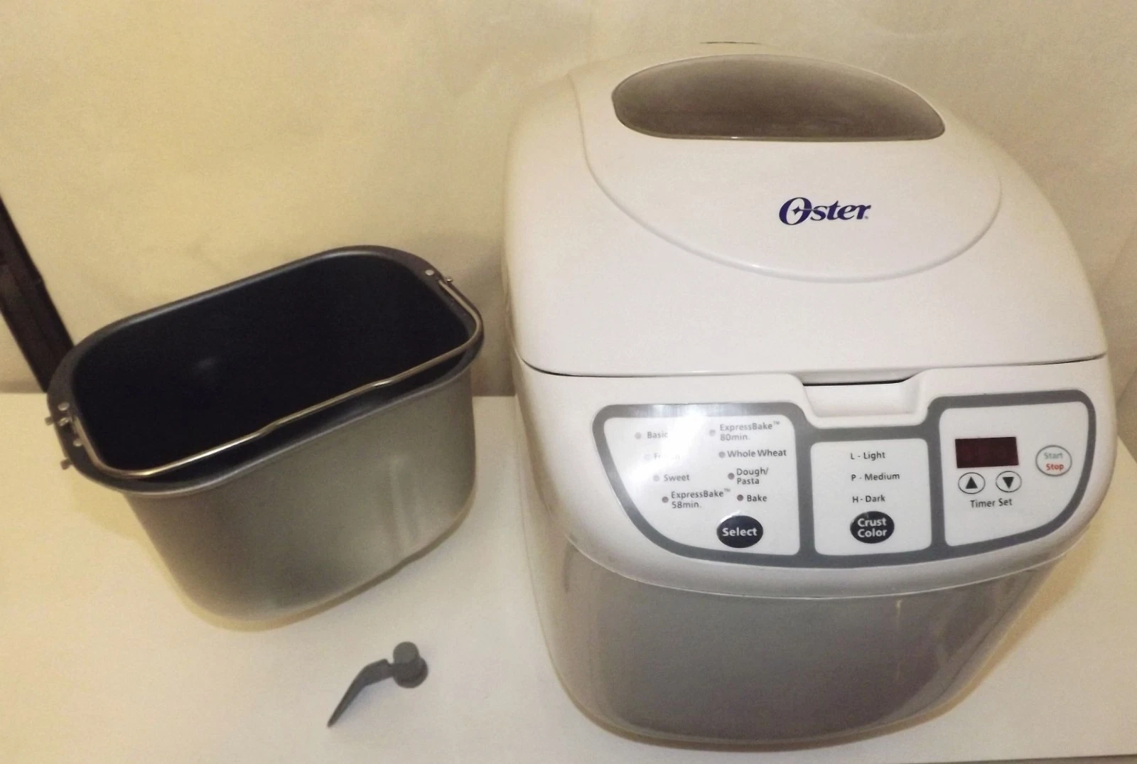 Oster Express Bake Bread Maker 5838 Settings Crust Options Works See Video