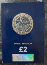 Uncirculated 2021 Sir Walter Scott £2 coin.