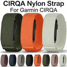 For Garmin CIRQA Woven Nylon Sport Loop Watch Band Strap Wristband Replacement