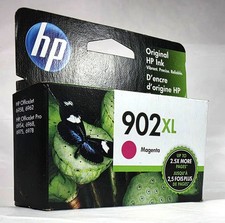 Genuine HP 902XL Magenta Ink Cartridge - Exp Jan 2022 - New/ Sealed