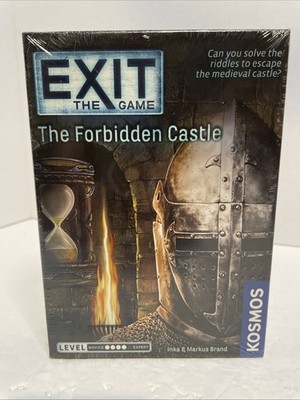 Exit The Game The Forbidden Castle Escape Room Board Game Puzzle Clue Strategy