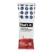 Apple  Blueberry Fruit Bar 1.2 Oz by That's It