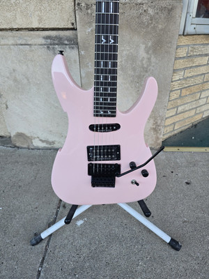 Peavey Adrian Vandenberg Signature Electric Guitar Rock-It Pink w/ OHSC
