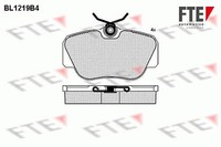 FTE Bremsbelagsatz, Scheibenbremse Vorderachse FüR MERCEDES-BENZ
