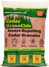Granucide Cedar Granules Cedar Chips for Home Garden Repels Fleas, Ants, A