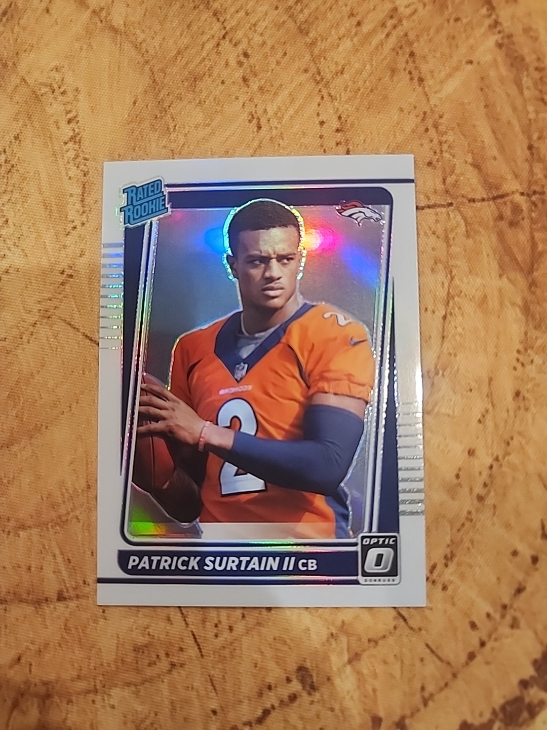 2021 DONRUSS OPTIC RATED ROOKIE HOLO PRIZM VARIATION PATRICK SURTAIN II