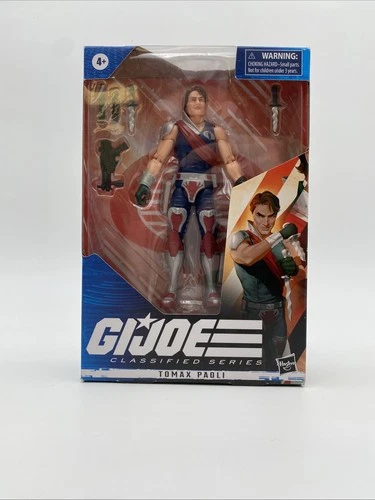 GI Joe Classified Series Figure 44 Tomax Paoli 6 Inch Evil Twin