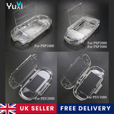 PSP Crystal Clear Hard Case Shell Protective Cover for Sony PSP 1000 2000 3000
