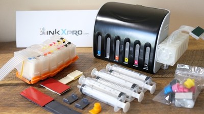 INKXPRO 312XL Empty CISS with Dampers (No Chip)  for EPSON XP-15000