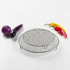 Estante de secado redondo para hornear enfriamiento alambre galletas pastel comida cocina para soporte red