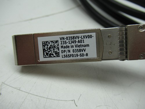 Dell 358VV DAC-SFP-10G-5.0M Twinax 5M Cable - Afbeelding 3 van 3