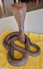 Deko Holz Schlange Afrika Handarbeit