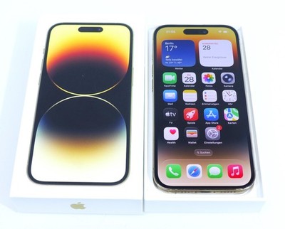 Apple iPhone 14 Pro 128GB Gold Ohne Simlock A2890 Sprung #G1W2