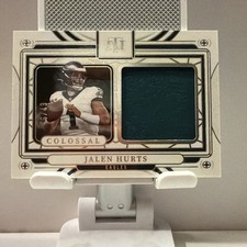 2024 Panini National Treasures - Colossal Materials Jalen Hurts #CM-JHS /49