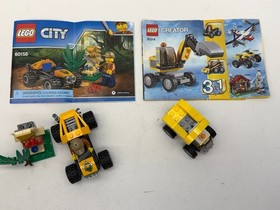 LEGO City Jungle Buggy 60156 Complete With Minifigure Instructions