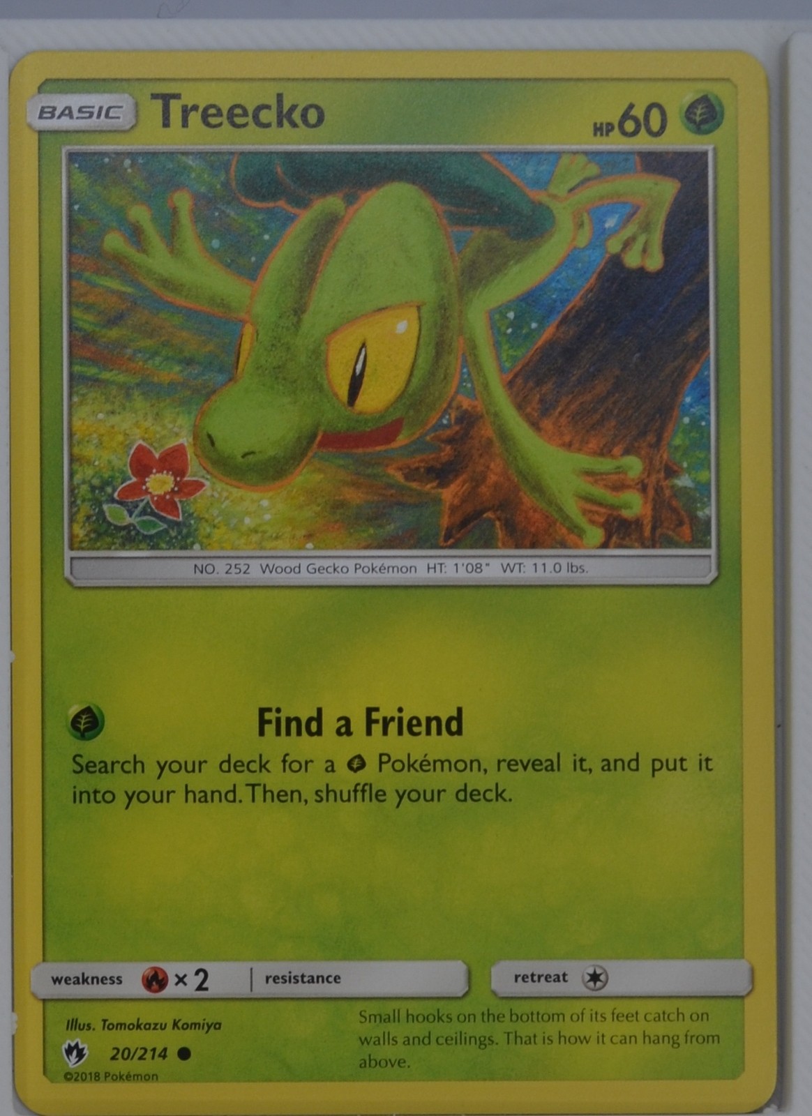 Treecko 20/214 SM - Lost Thunder Pokemon TCG