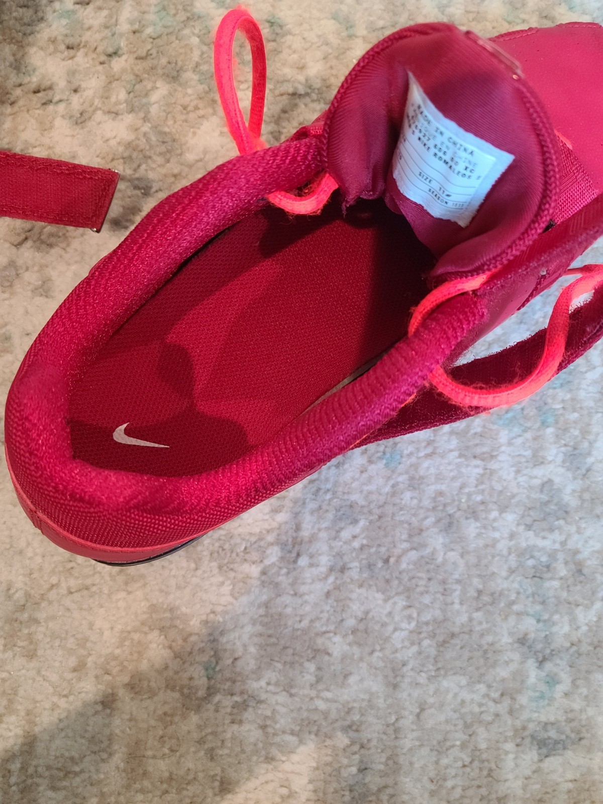 Nike Romaleos 2 Red- Orange-Black Mens Sz 11 image 6