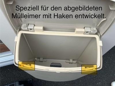 Hartal Mülleimer D-Ring Halterung Wohnmobil Trash Bin