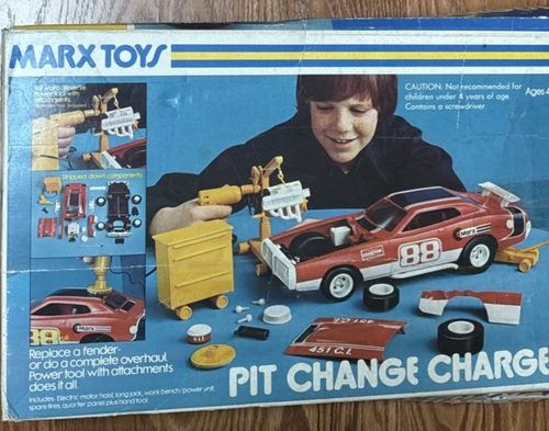 Marx Pit Change Charger Take Apart Car