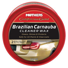 Mothers California Gold Brazilian Carnauba Cleaner Wax, 12 oz. Paste  ...