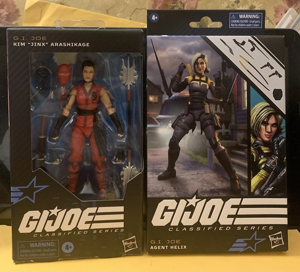 Lote de 7 figuras GI Joe SGT Slaughter Cobra Commander y anguila Snow Servant Beach Head Foto 3 de 4