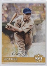 2018 Diamond Kings Photo Variation Artist Proof Gold 29/99 Lloyd Waner HOF 0l2