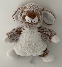 5684🌟22cm Doudou Peluche lapin blanc Beige marron SIMBA TOYS NICOTOY